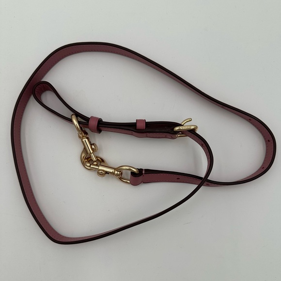 Coach Crossbody Strap Rose Pink - Picture 1 of 4